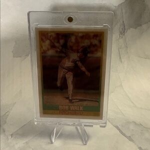 1989 Sportflics Bob Walk #17 Pittsburgh Pirates Baseball Card Item #ME5157